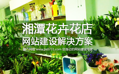 湘潭网络公司 湘潭花卉花店网站建设解决方案